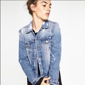 trf denim jacket